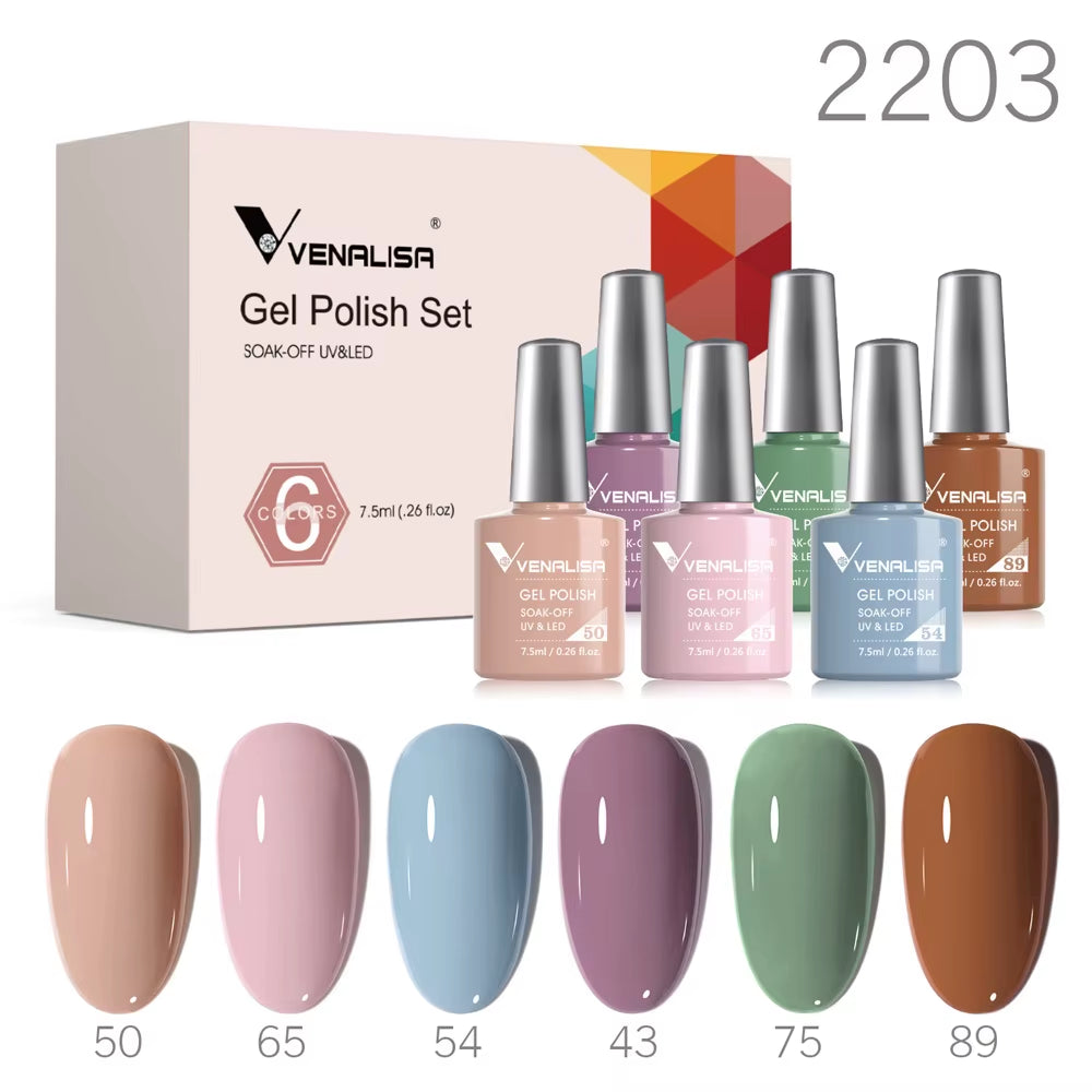 Color Nail Gel Polish Kit Jelly Pink Semi-Transparent HEMA FREE Self Leveling Nude Natural Pink Nail Manicure Set