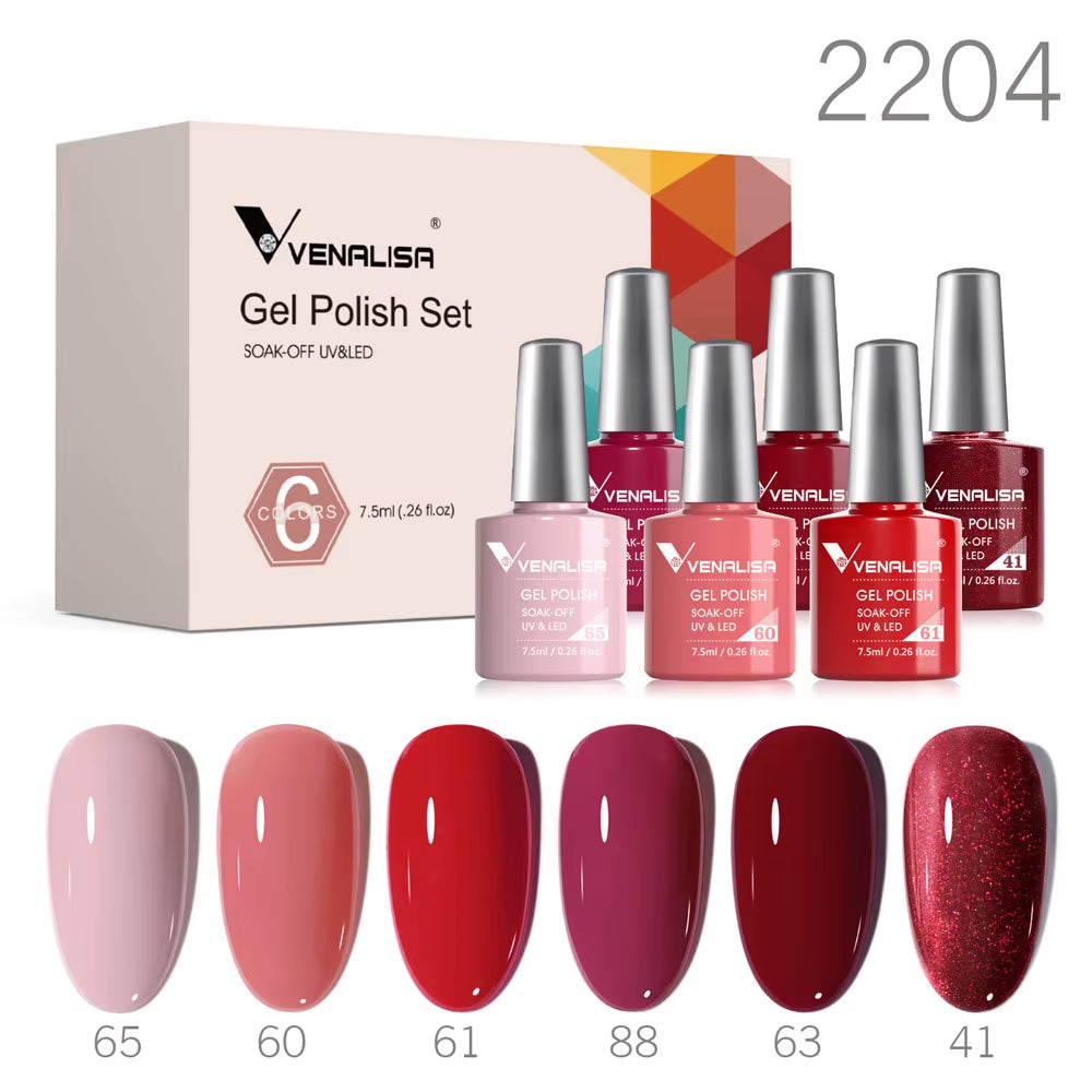 Color Nail Gel Polish Kit Jelly Pink Semi-Transparent HEMA FREE Self Leveling Nude Natural Pink Nail Manicure Set