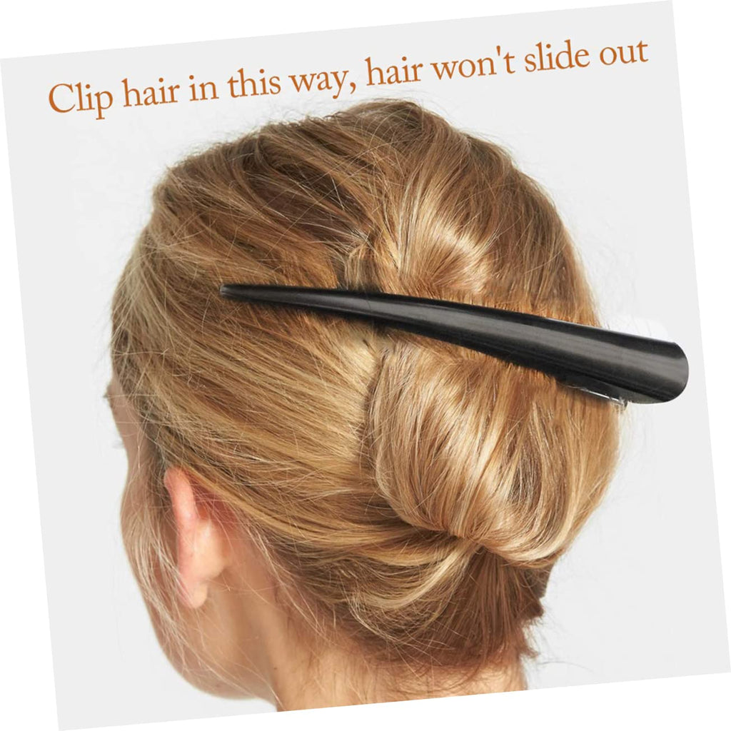 8Pcs Seamless Duckbill Clips for Hair Partitioning Non-Damaging Alligator Hair Clips for Thick Curly Styling and Home
