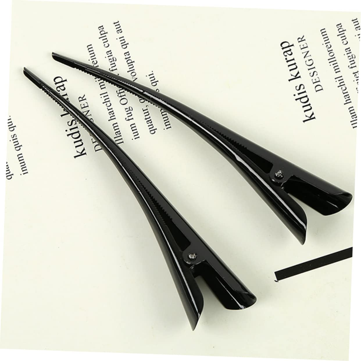 8Pcs Seamless Duckbill Clips for Hair Partitioning Non-Damaging Alligator Hair Clips for Thick Curly Styling and Home
