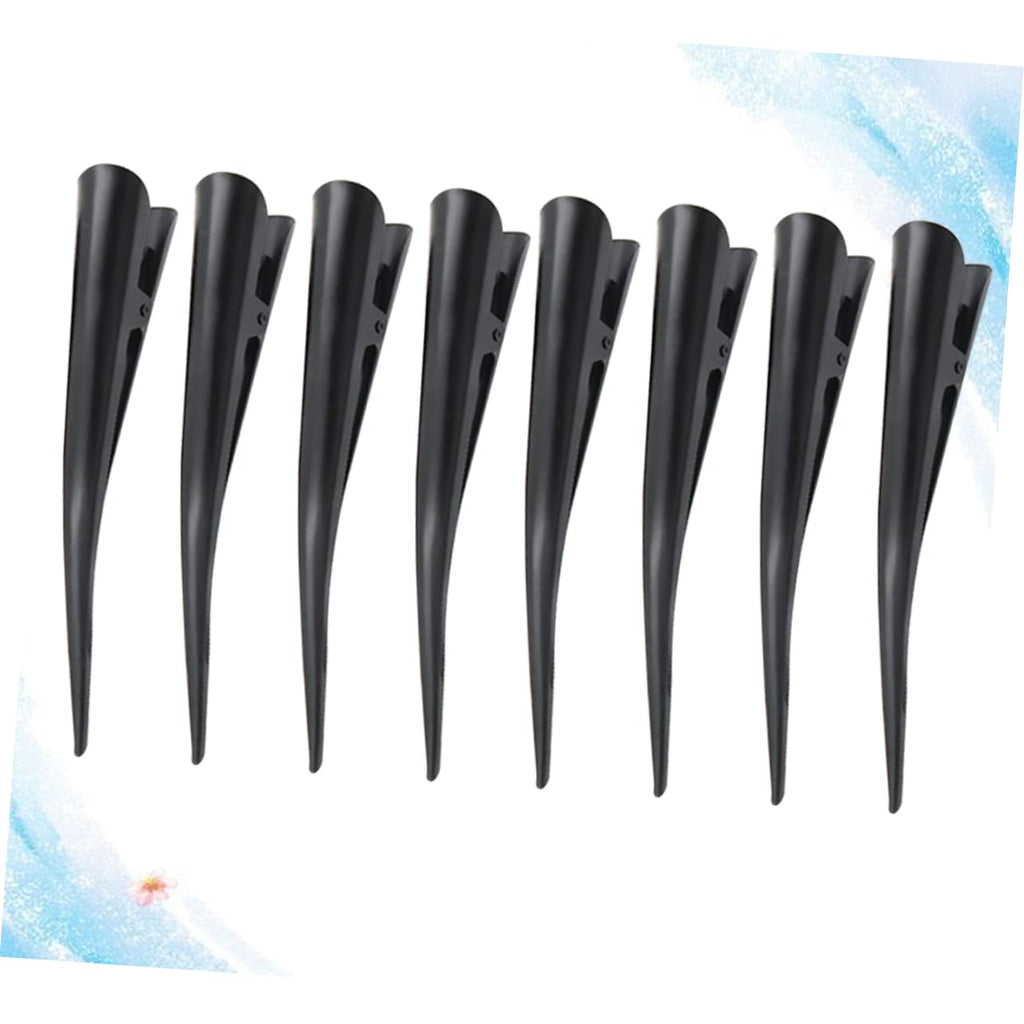 8Pcs Seamless Duckbill Clips for Hair Partitioning Non-Damaging Alligator Hair Clips for Thick Curly Styling and Home