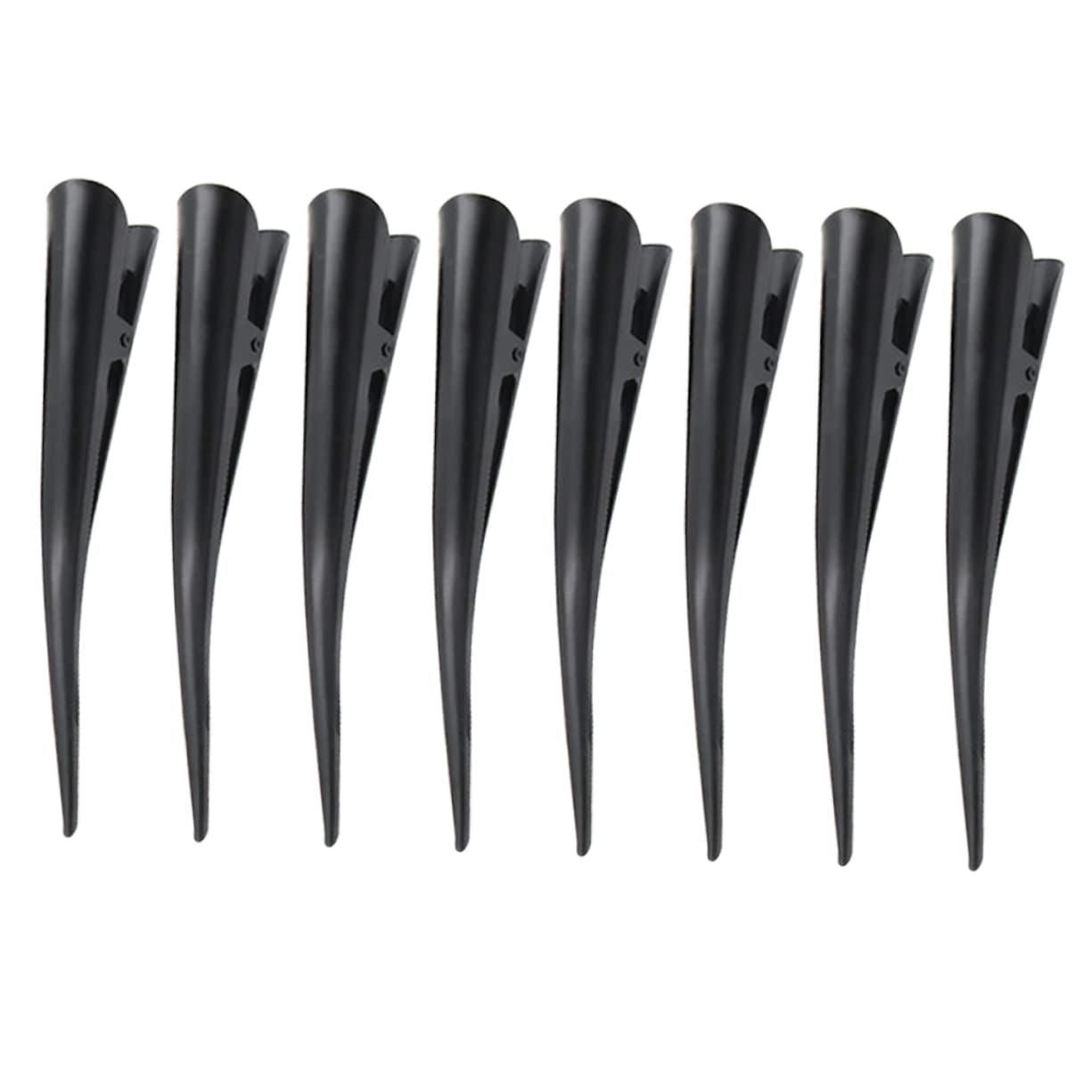 8Pcs Seamless Duckbill Clips for Hair Partitioning Non-Damaging Alligator Hair Clips for Thick Curly Styling and Home